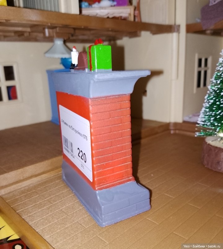 Камин и елочка для Себастиана. Нендороид. Дом Сельвания фемелис (фото 8)