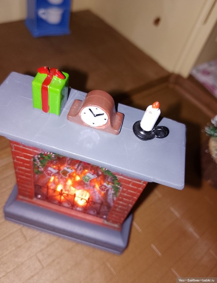 Камин и елочка для Себастиана. Нендороид. Дом Сельвания фемелис (фото 7)