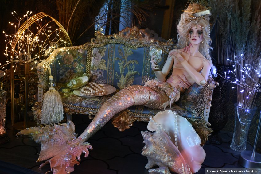 Придворный русал — Фотоистории с куклами BJD (БЖД): сериалы