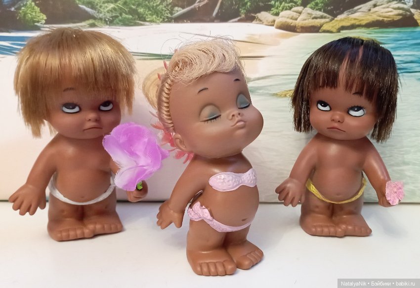 Пляжницы и другие интересные винтажные куклы