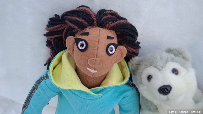 Северянка (текстильная кукла постконкурс) (фото 5)