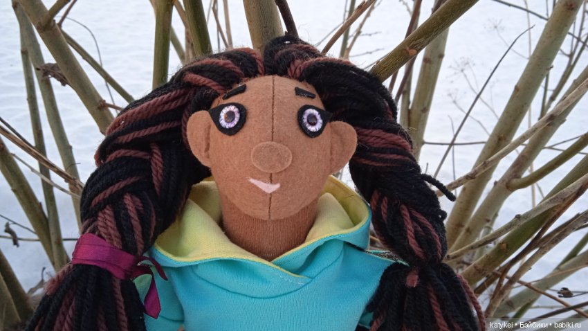 Северянка (текстильная кукла постконкурс)