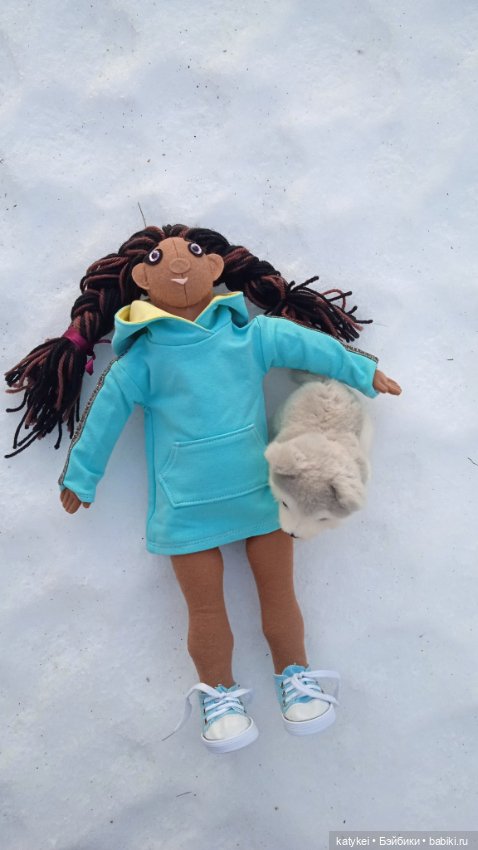 Северянка (текстильная кукла постконкурс) (фото 2)