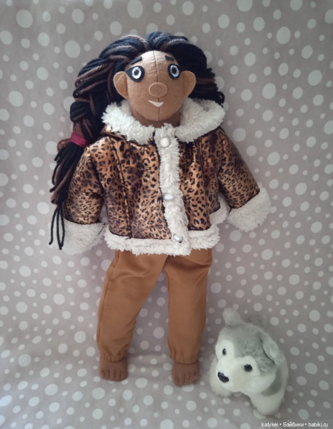 Северянка (текстильная кукла постконкурс) (фото 7)