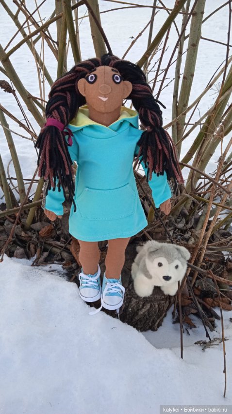 Северянка (текстильная кукла постконкурс) (фото 3)