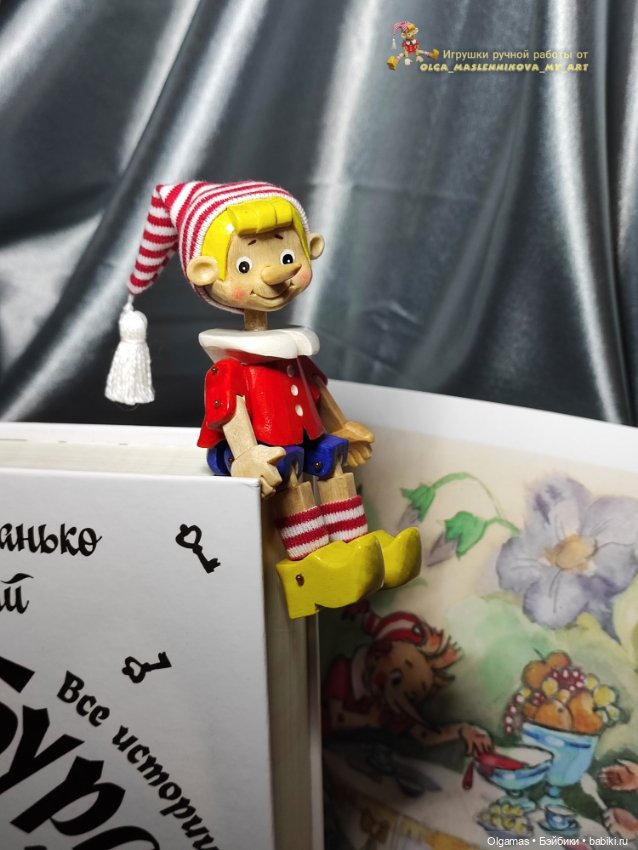 Буратино на скейте! 😊 — Авторские игрушки из дерева: резьба (фото 8)