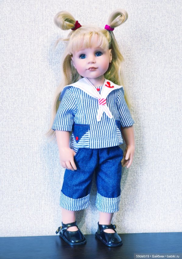 Комплект ,,Морячка" для готц 50 см (фото 3)