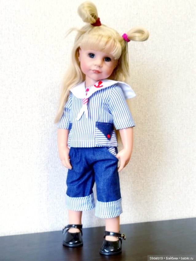 Комплект ,,Морячка" для готц 50 см (фото 5)