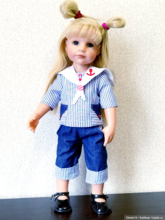 Комплект ,,Морячка" для готц 50 см (фото 4)