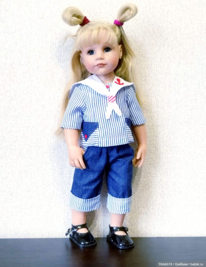 Комплект ,,Морячка" для готц 50 см (фото 9)