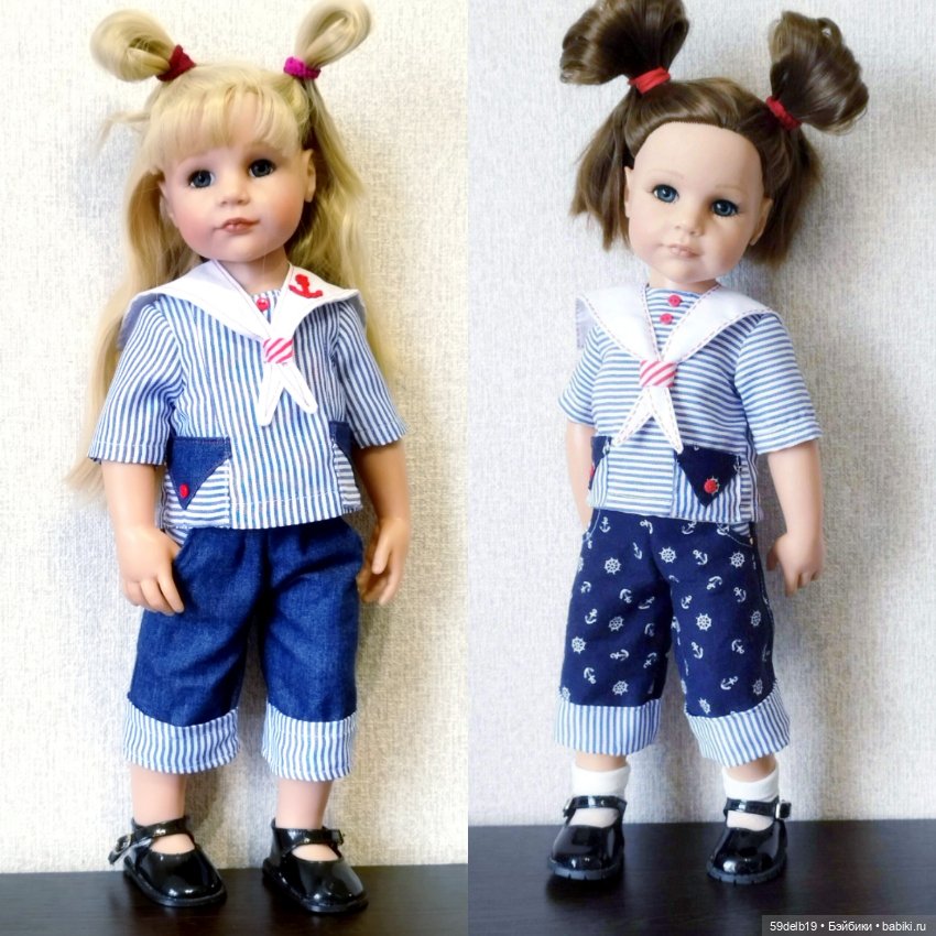 Комплект ,,Морячка" для готц 50 см