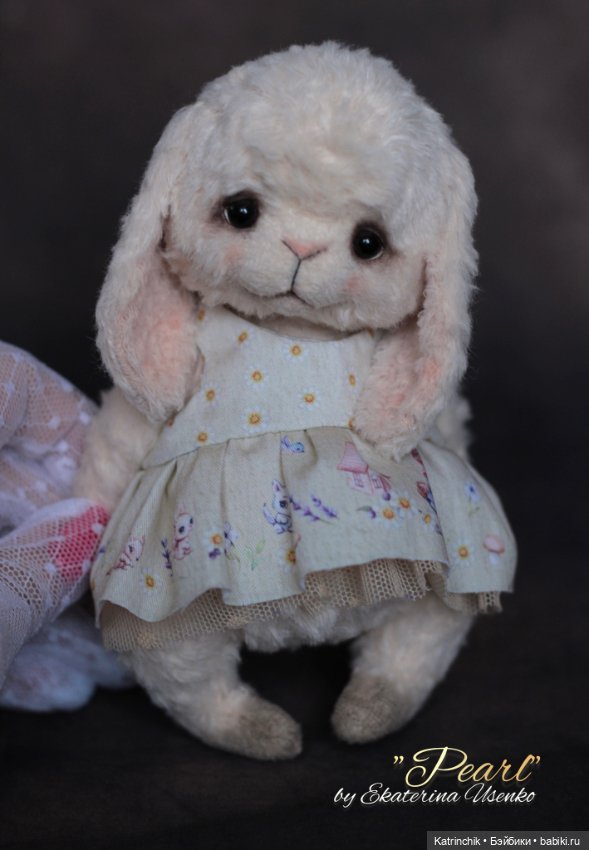 Зайка Жемчужинка — Авторские мишки Тедди и друзья: фото