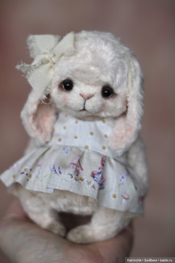 Зайка Жемчужинка — Авторские мишки Тедди и друзья: фото (фото 3)