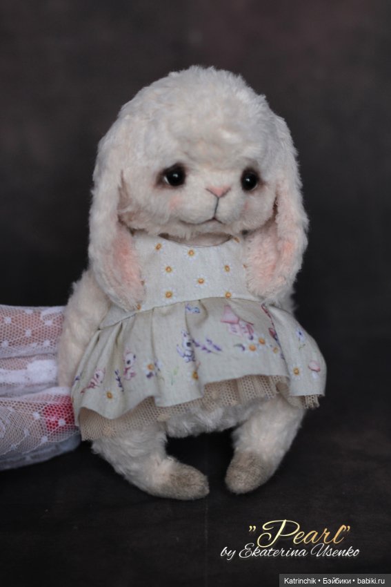 Зайка Жемчужинка — Авторские мишки Тедди и друзья: фото