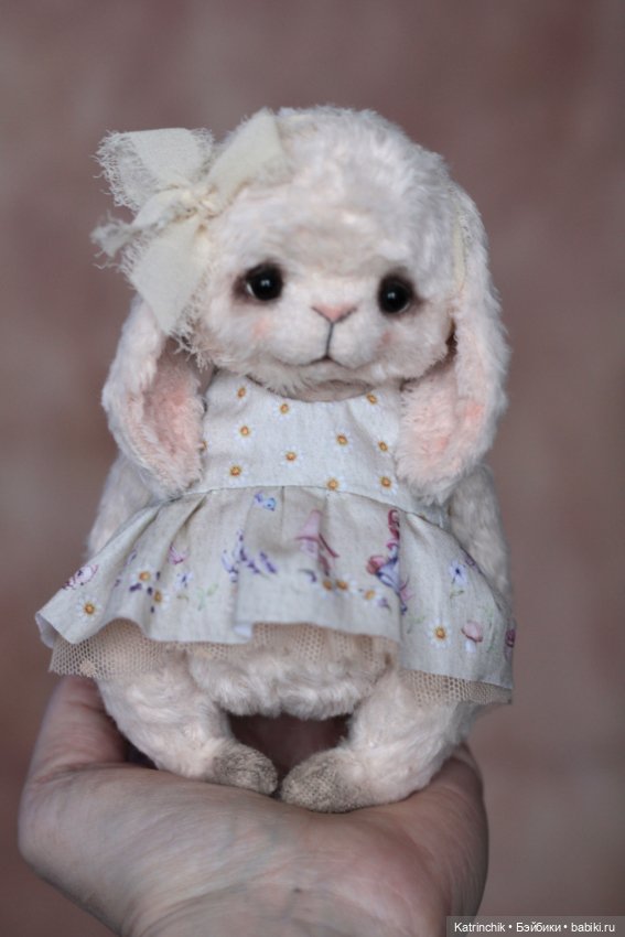 Зайка Жемчужинка — Авторские мишки Тедди и друзья: фото (фото 4)