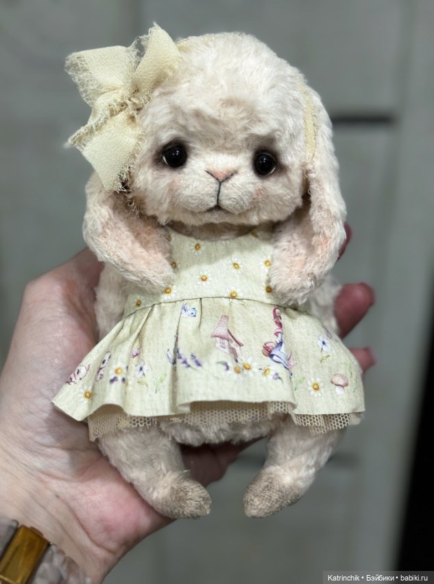 Зайка Жемчужинка — Авторские мишки Тедди и друзья: фото (фото 8)