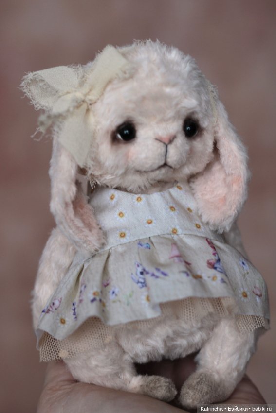 Зайка Жемчужинка — Авторские мишки Тедди и друзья: фото (фото 2)