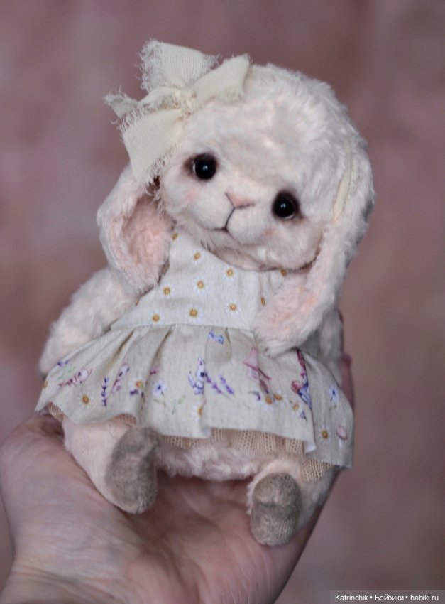 Зайка Жемчужинка — Авторские мишки Тедди и друзья: фото (фото 7)