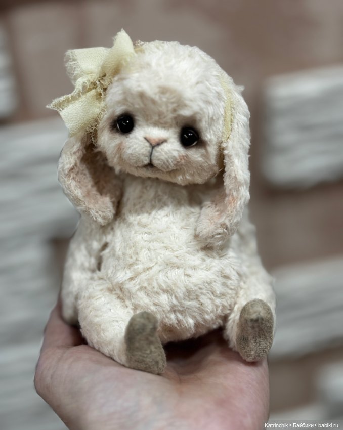 Зайка Жемчужинка — Авторские мишки Тедди и друзья: фото (фото 9)