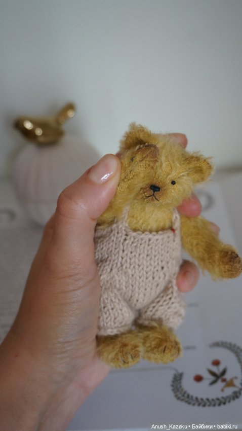 Мишутка Арчи ❤️ — Авторские мишки Тедди и друзья: фото