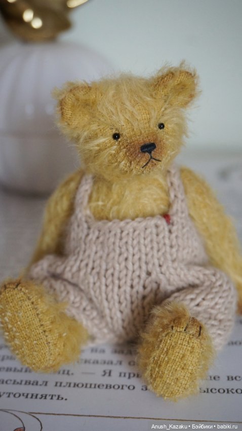 Мишутка Арчи ❤️ — Авторские мишки Тедди и друзья: фото (фото 6)