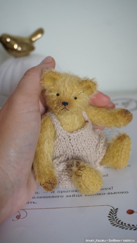 Мишутка Арчи ❤️ — Авторские мишки Тедди и друзья: фото