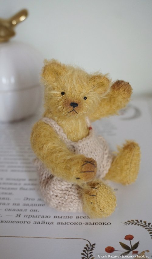 Мишутка Арчи ❤️ — Авторские мишки Тедди и друзья: фото