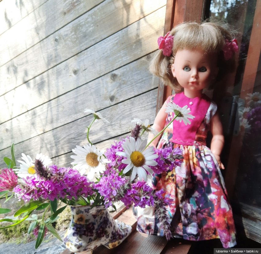 "...жара,июль..."🌹🦋🌼🐞🌞 — Винтажные куклы ГДР (Немки): Бигги (фото 6)