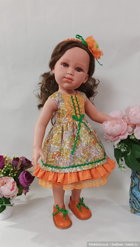 Нарядный комплект для куклы Лоренс (фото 3)
