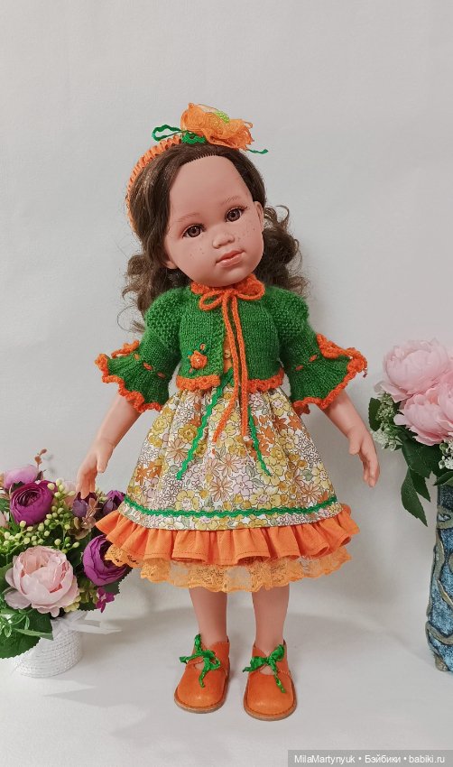 Нарядный комплект для куклы Лоренс