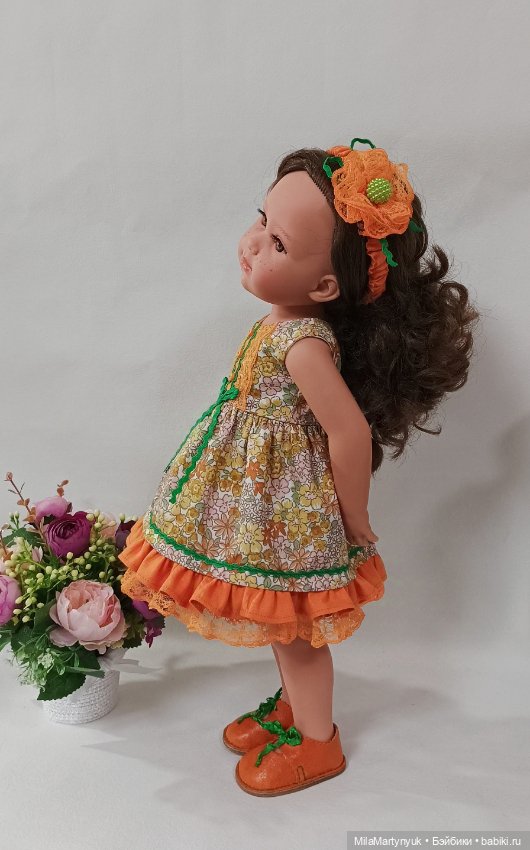 Нарядный комплект для куклы Лоренс (фото 4)