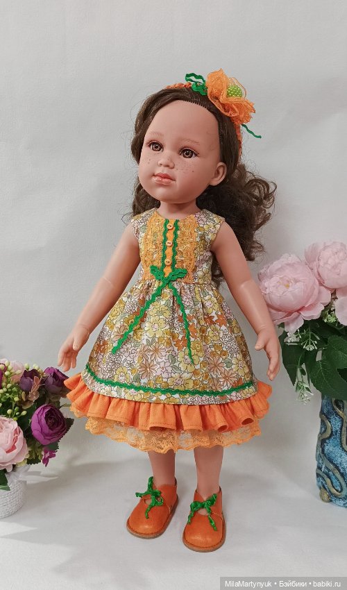 Нарядный комплект для куклы Лоренс (фото 2)