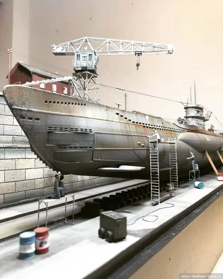 Диорама масштаба 1/144 моделиста Стефано Де Ренсиса