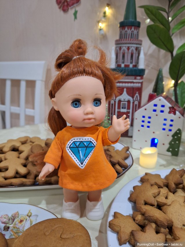 Мои помощницы! Вместе печенье пекли (фото 4)