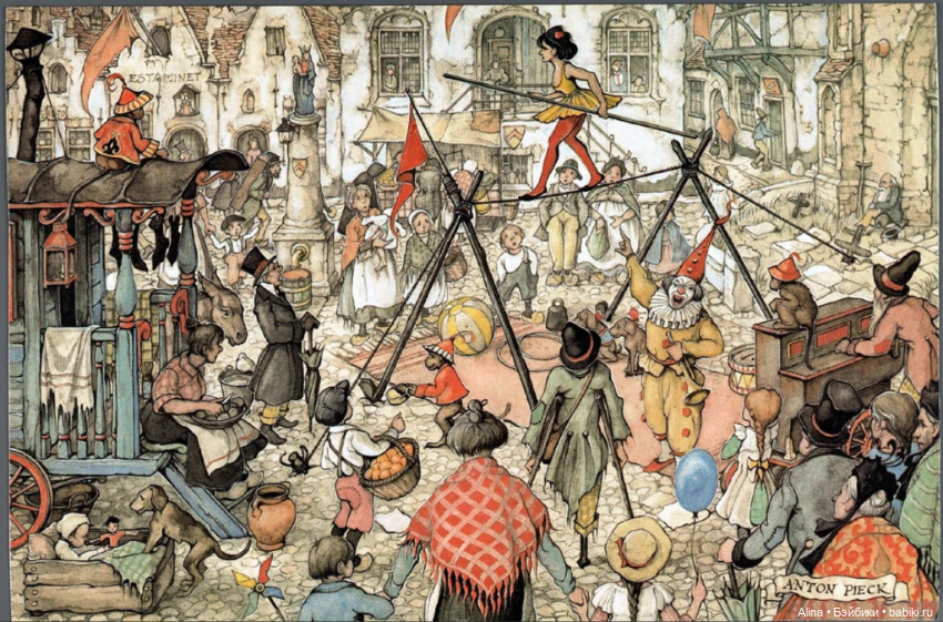 Иллюстрации Антона Пика — Всё об антикварных куклах: история