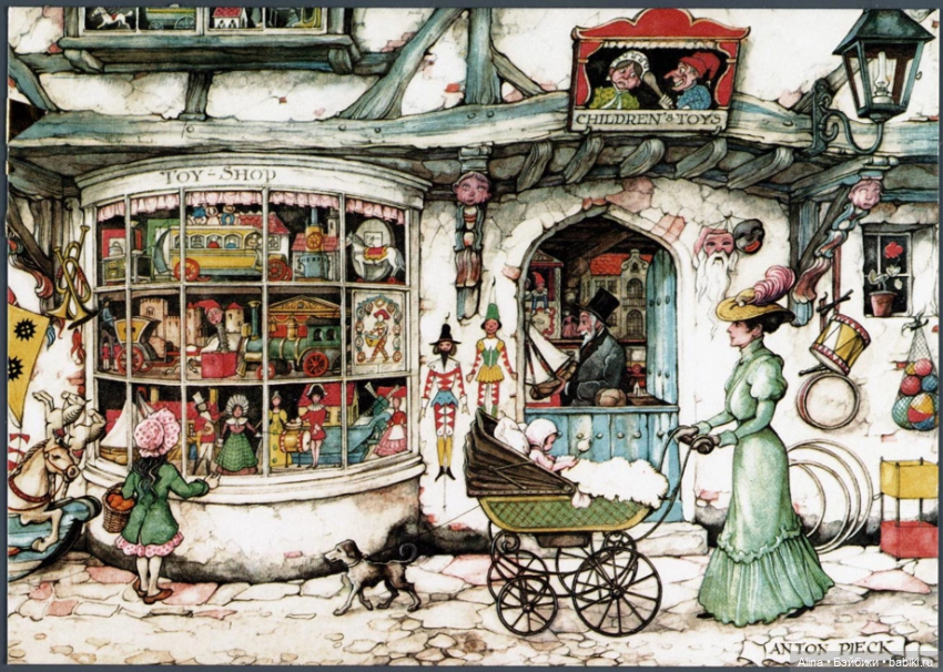 Иллюстрации Антона Пика — Всё об антикварных куклах: история (фото 9)