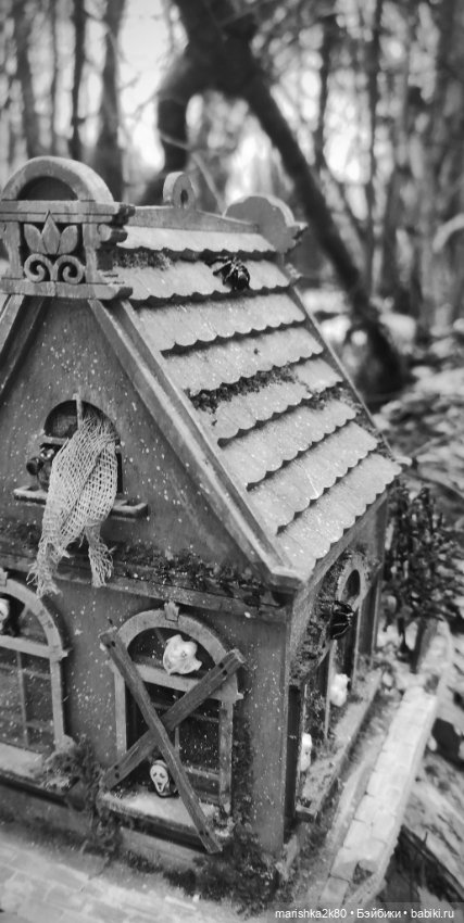 Хоррор. Новый дом — Румбоксы и кукольные интерьеры: фото (фото 7)