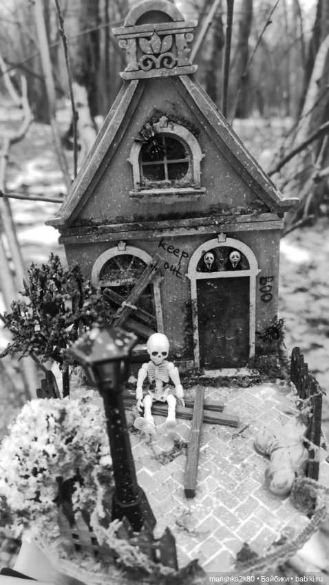 Хоррор. Новый дом — Румбоксы и кукольные интерьеры: фото