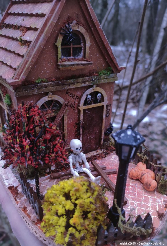 Хоррор. Новый дом — Румбоксы и кукольные интерьеры: фото (фото 10)