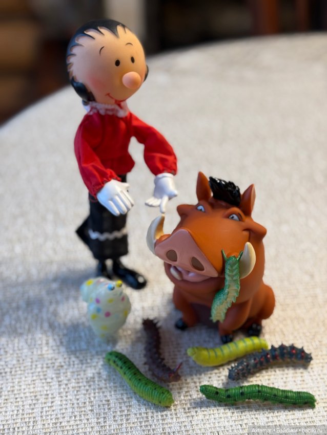 Оливка 🫒 Пумба и червяки 🐛🐛