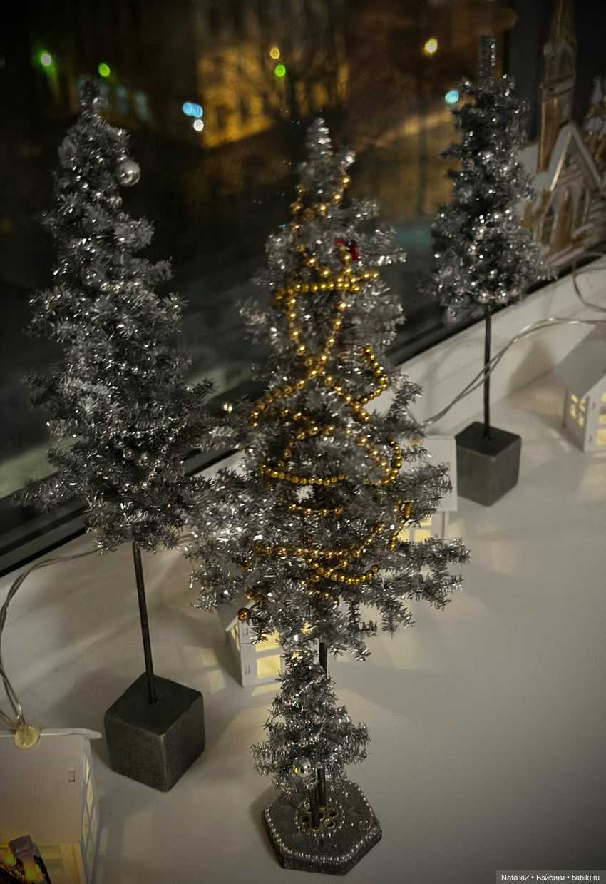 Новогодние елки 1/6 🎄🎄🎄 — Кукольная миниатюра своими руками: еда (фото 3)