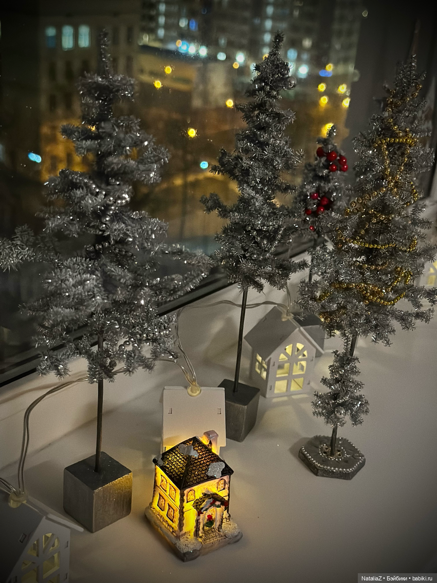 Новогодние елки 1/6 🎄🎄🎄 — Кукольная миниатюра своими руками: еда (фото 2)