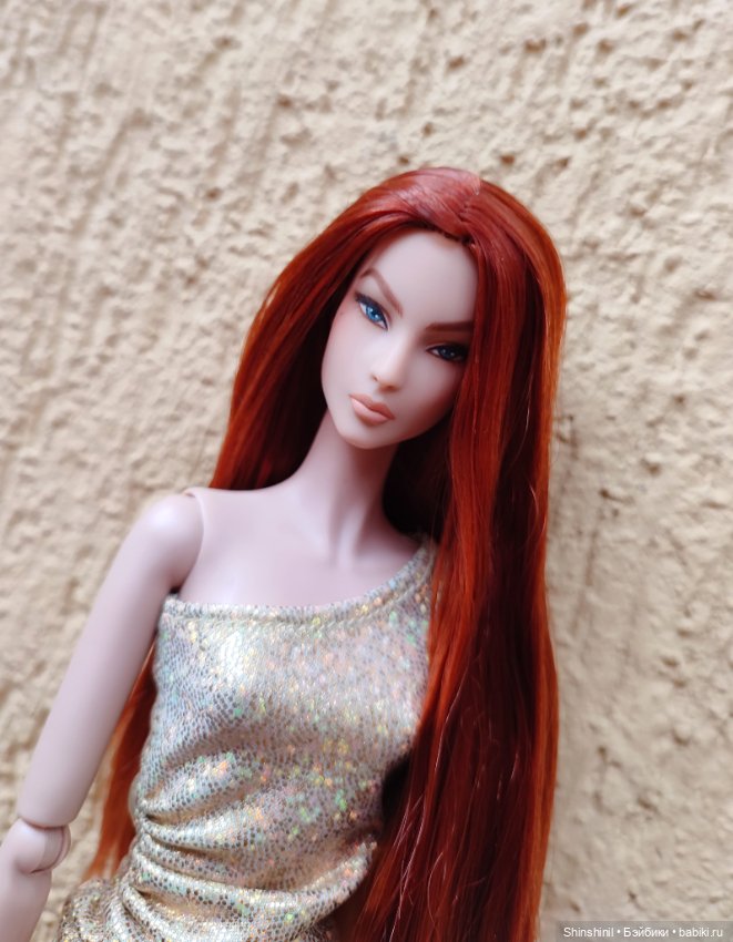 ООАК мизи/голова с Али — Портретный репейнт (ООАК) фэшн (фото 4)