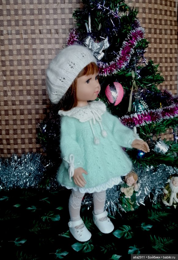 Платьице нежно мятного цвета (фото 2)