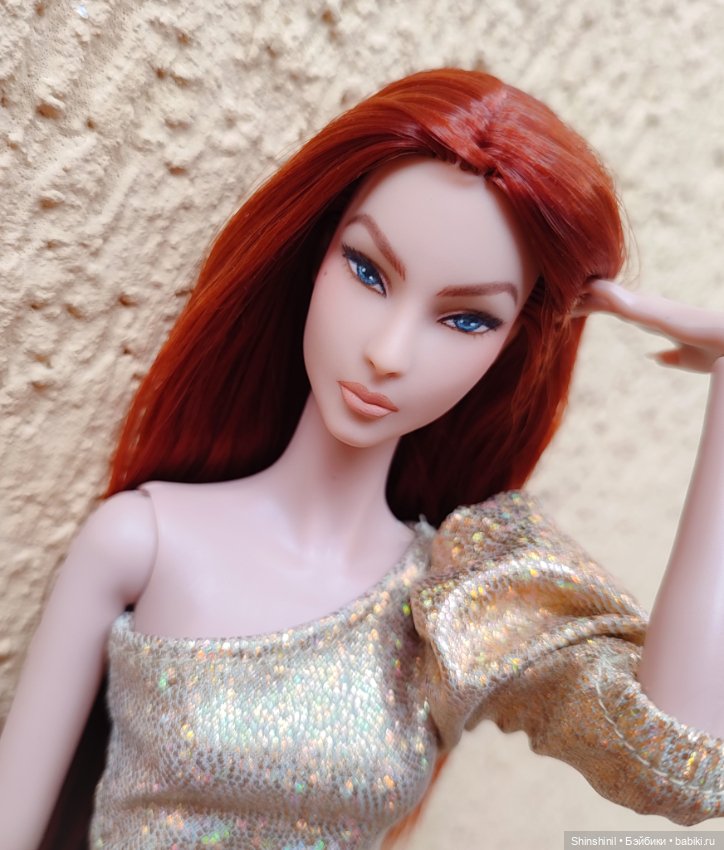 ООАК мизи/голова с Али — Портретный репейнт (ООАК) фэшн (фото 2)