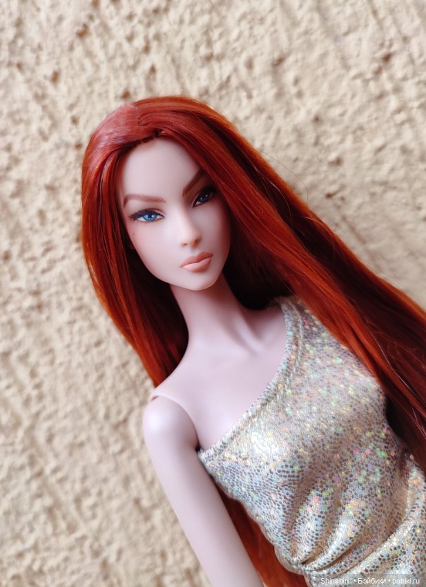 ООАК мизи/голова с Али — Портретный репейнт (ООАК) фэшн (фото 3)