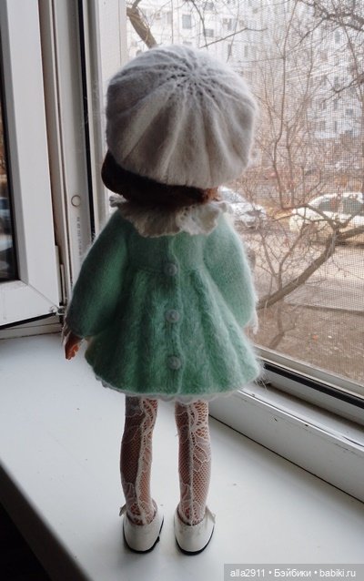 Платьице нежно мятного цвета (фото 8)