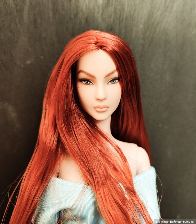 ООАК мизи/голова с Али — Портретный репейнт (ООАК) фэшн (фото 7)