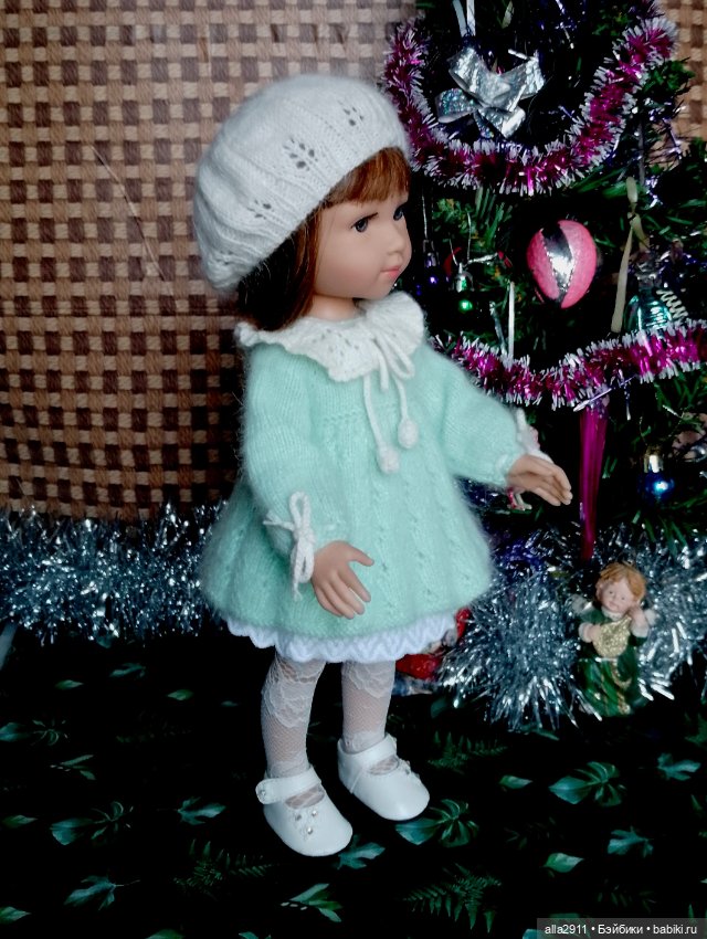 Платьице нежно мятного цвета (фото 4)