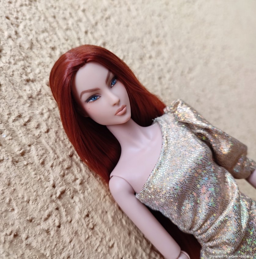 ООАК мизи/голова с Али — Портретный репейнт (ООАК) фэшн (фото 5)